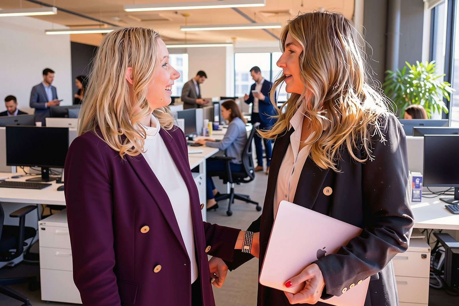 Cortney Thomson and Angie Farmer of White Label Group